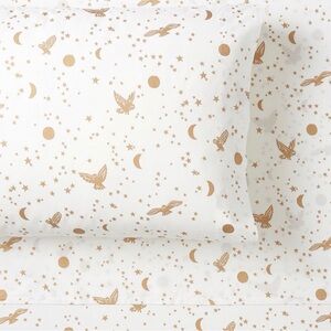 Harry Potter Enchanted Night Sky Flat Sheet- Queen